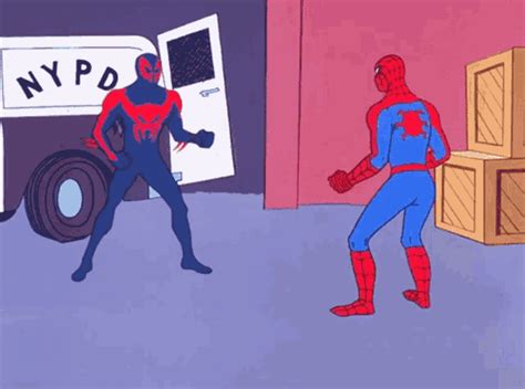 Spider Man Pointing GIF - Spider Man Pointing Nypd - Discover & Share GIFs