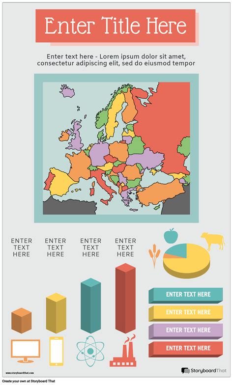 G Ographique Infographie Portrait Couleur Storyboard