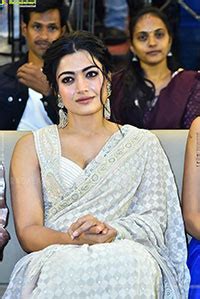 Star Actress Rashmika Mandanna At Gam Gam Ganesha Pre Release Event