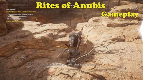 Assassin S Creed Origins Ps Rites Of Anubis Quest Youtube