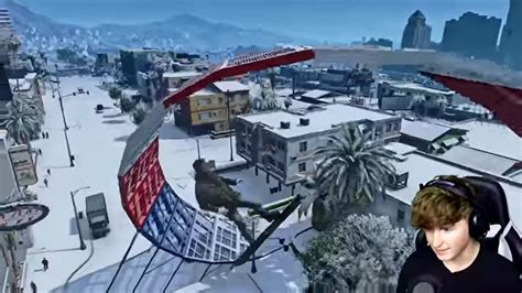 GTA 5 streamer Caylus becomes a pro snowboarder using mods