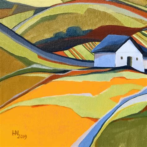 The Farmer S House Painting By Aniko Hencz Jose Art Gallery