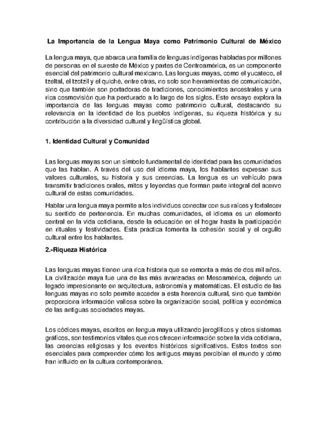 Lengua Maya Palabras 2