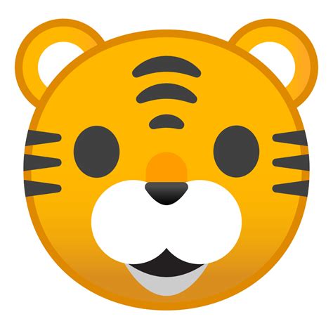 Emoji clipart tiger, Emoji tiger Transparent FREE for download on ...