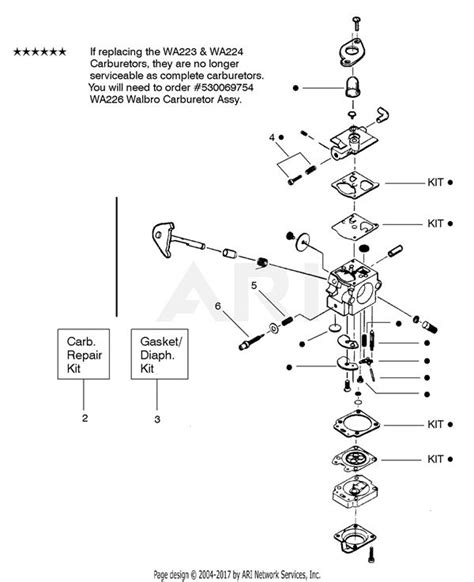 Weedeater Featherlite Carburetor Diagram