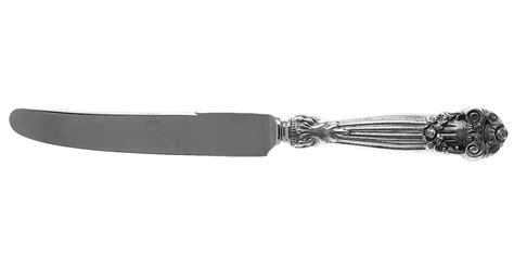 Georgian Sterling Newer New French Hollow Knife With Bolster By