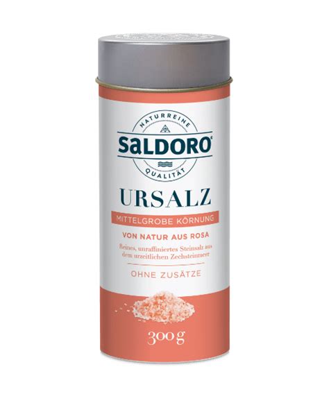 SALDORO Ancient Salt Medium Coarse Pink Shaker 300 G Saldoro