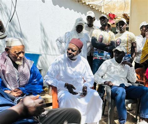 Campagne électorale à Mbao Abdou Karim Sall annonce une victoire de