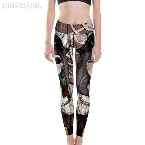 Female Pirate Fitness Leggings Women Legging Gothic Darkness Styles