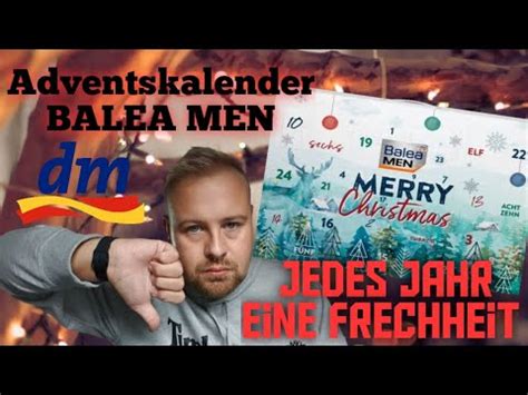 BALEA MEN Adventskalender 2022 absolute Unverschämtheit