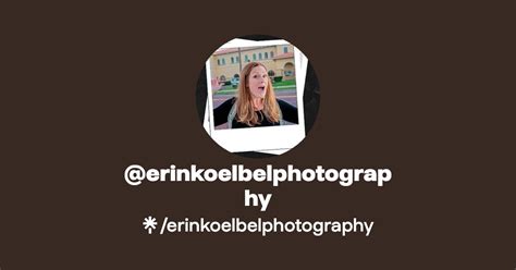 Erinkoelbelphotography Linktree