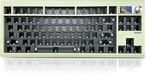 Amazon Zmx Gmk Keyboard Barebones Kit Gasket Mount Hot Swap Pcb Triple Mode Bt G