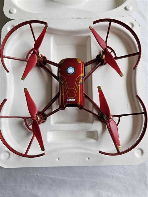 Tello Marvel Iron Man DJI Drone With 2 Batteries EBay