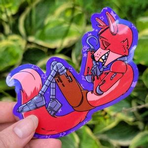 FNAF Pirate Foxy Sleepy Time Sticker - Etsy