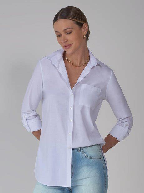 Camisa Social Feminina Principessa Camisaria Atacado Principessa