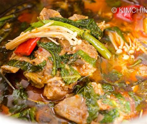 Instant Pot Gamjatang (Korean Spicy Pork Bone Stew) - Kimchimari