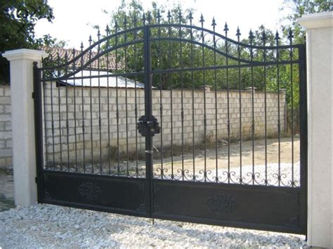 Black Mild Steel Cast Iron Hinged Gate For Home At Rs Square Feet