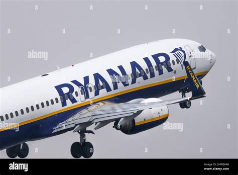 Ryanair Boeing Registration Ei Efk Taking Off On March Nd