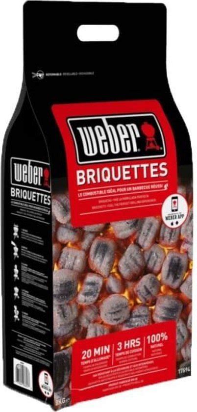 Weber 17591 Briketten Voor Barbecue Grill 8 Kg Bbq Zaak Nl