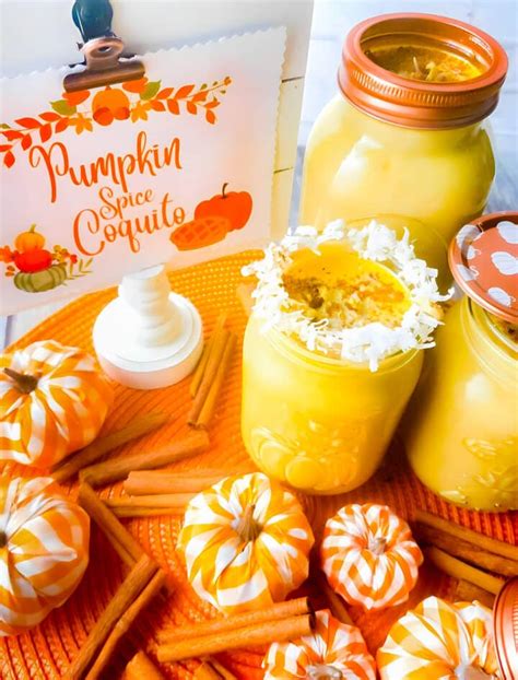 Pumpkin Spice Coquito Mexican Appetizers And More