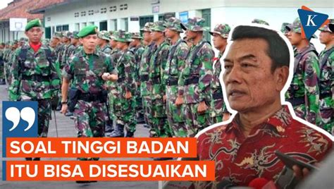 Nonton Video Syarat Baru Tinggi Badan Calon Taruna Tni Terbaru Vidio