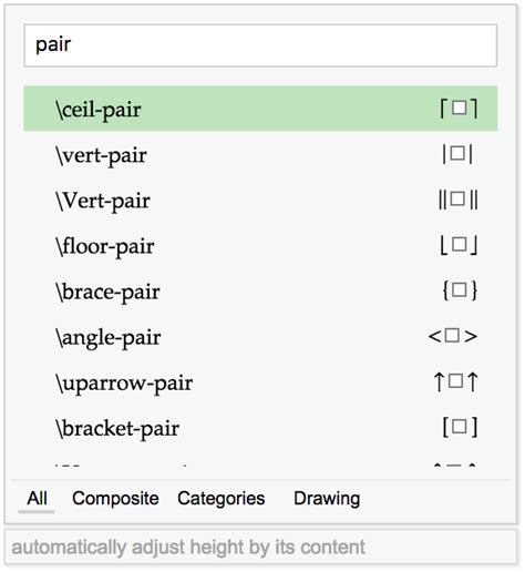 Latex Brackets Telegraph