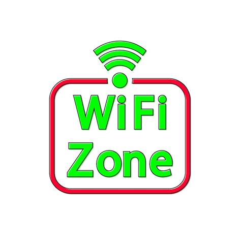 Premium Vector Wi Fi Zone Icon Graphic Design Template Communication