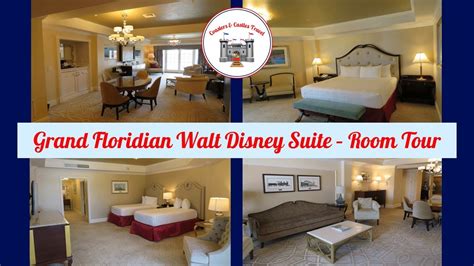 Grand Floridian Walt Disney Suite Full Room Tour Youtube