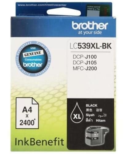 Brother LC539XL Ink Cartridge Black Cartridge Store