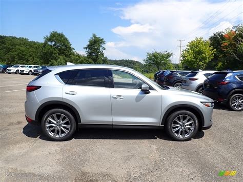 Sonic Silver Metallic Mazda Cx Grand Touring Awd