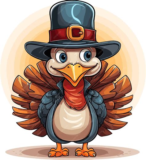 Premium Vector | Cartoon turkey thanksgiving