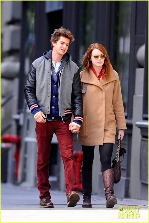 Emma Stone & Andrew Garfield: Holding Hands in NYC!: Photo 2602597 ...