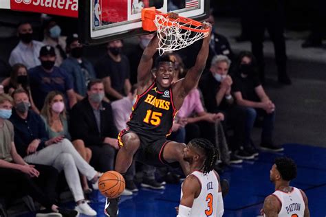 Clint Capela Torches Knicks, Guarantees A Hawks Win In Game 5