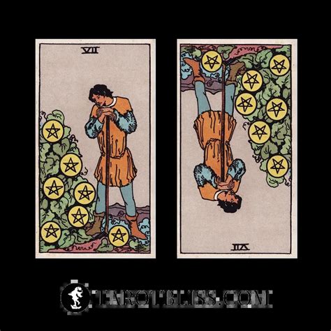 Seven Of Pentacles Tarot Card Meaning Love Health Work And More