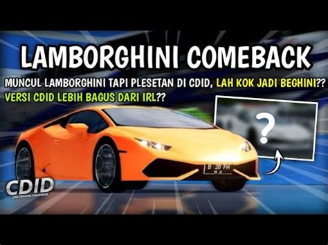 Ini Dia Wujudnya Lamborghini Bakal Comeback Ke Cdid Rilis Di Next