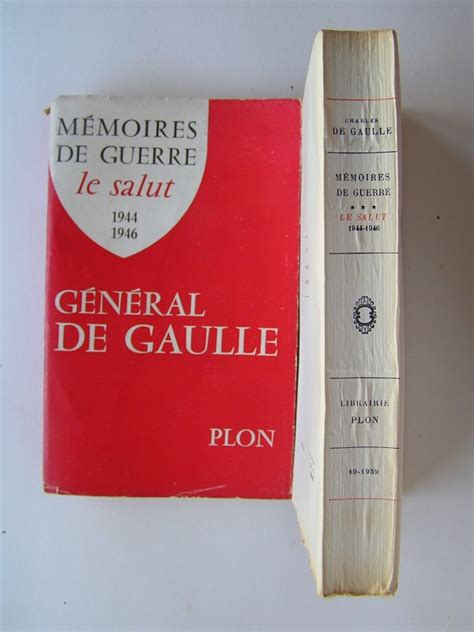 G N Ral Charles De Gaulle M Moires De Guerre Complet En Trois