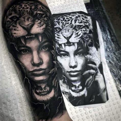 Creative Cheetah Tattoos For Men Inspiration Guide Cheetah