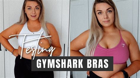 Testing Gymshark Sports Bras High Support Bra Plus Size Try On Haul