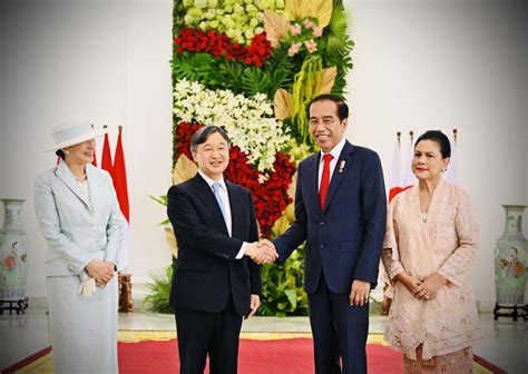 FOTO Presiden Jokowi Sambut Kunjungan Kenegaraan Kaisar Jepang