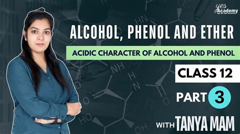 Alcohol Phenol And Ether Acidic Character Of Alcohol And Phenol