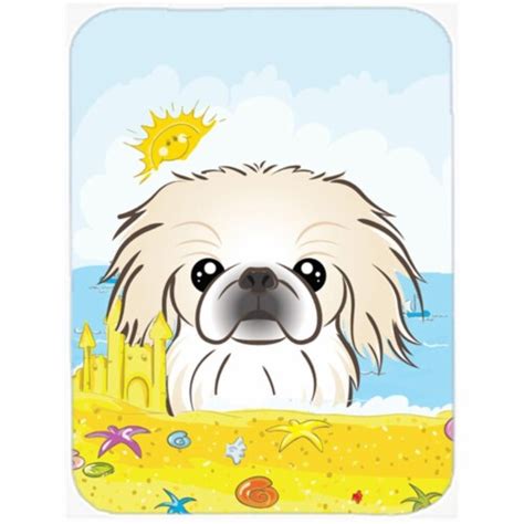Pekingese Summer Beach Mouse Pad Hot Pad Or Trivet Fred Meyer