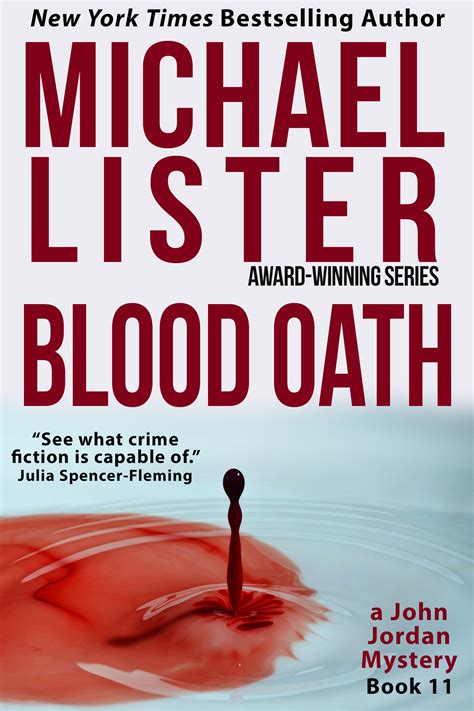 Blood Oath By Michael Lister Awesome Book Promotion