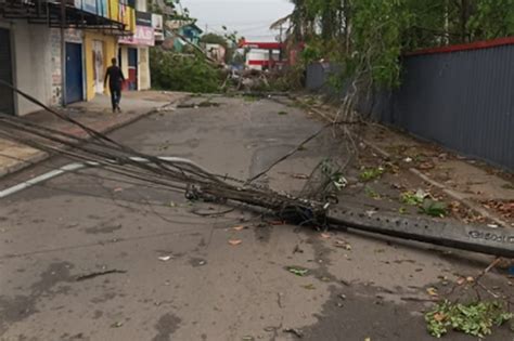 Temporal Fortes Rajadas De Vento Causa Falta De Energia Em Manaus E