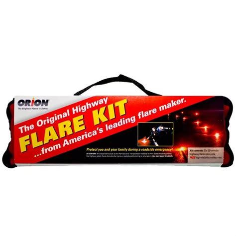 Buy Orion Safety 20 Minute Road Flare Kit (6-Pack) - Safety Equipment ...