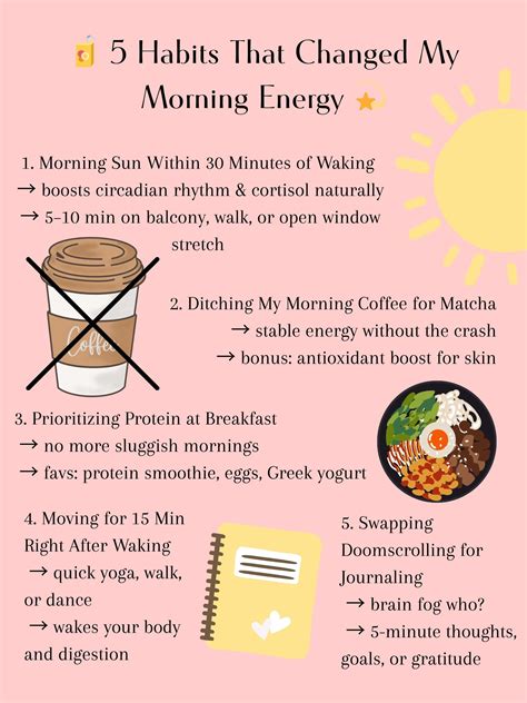 🧃 5 habits that changed my morning energy ☀️ in 2025 | Healthy habits