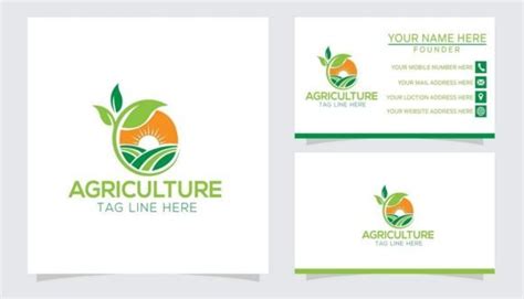 Agriculture Logo Template Vector Graphic By Arman Hossen · Creative Fabrica