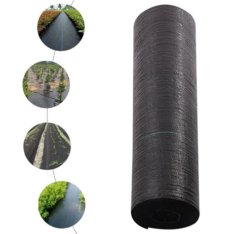 Yiyibyus Weed Membrane 90x1 8m Weed Barrier Fabric Weed Control For Patios Garden Greenhouses