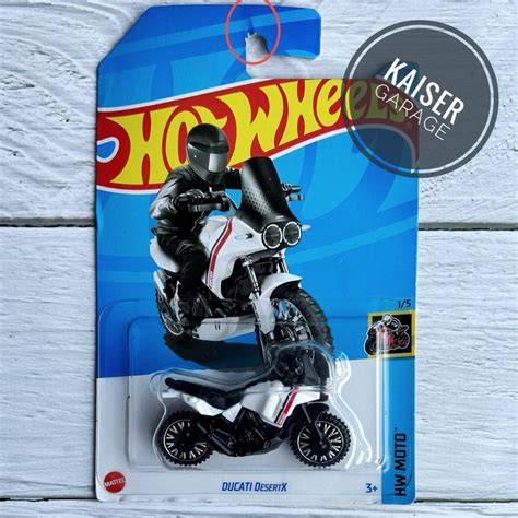 Hot Wheels Ducati DesertX White Shopee Malaysia