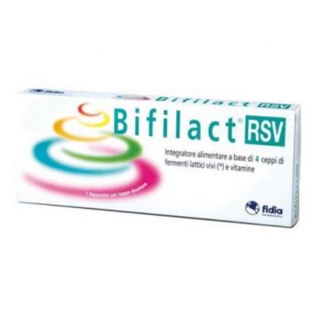 Bifilact Rsv Integratore Di Fermenti Lattici Vivi E Vitamine Gruppo B