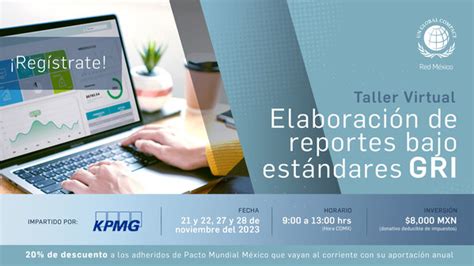 Entrenamiento Certificado GRI Elaboración de informes bajo los